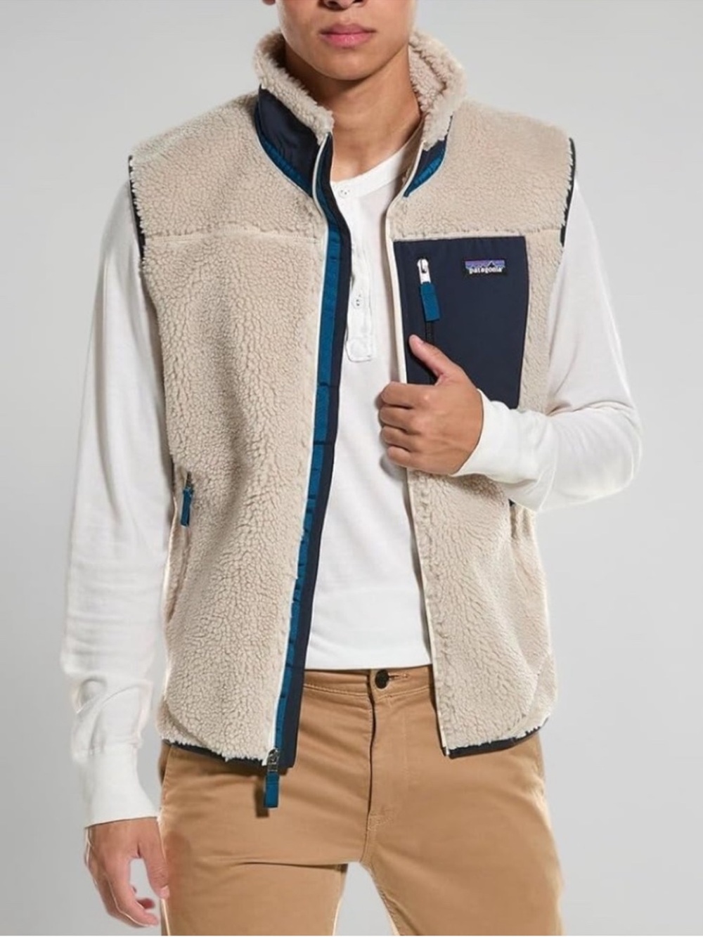 Patagonia retro x fleece Sherpa cream
